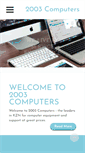 Mobile Screenshot of 2003computers.co.za